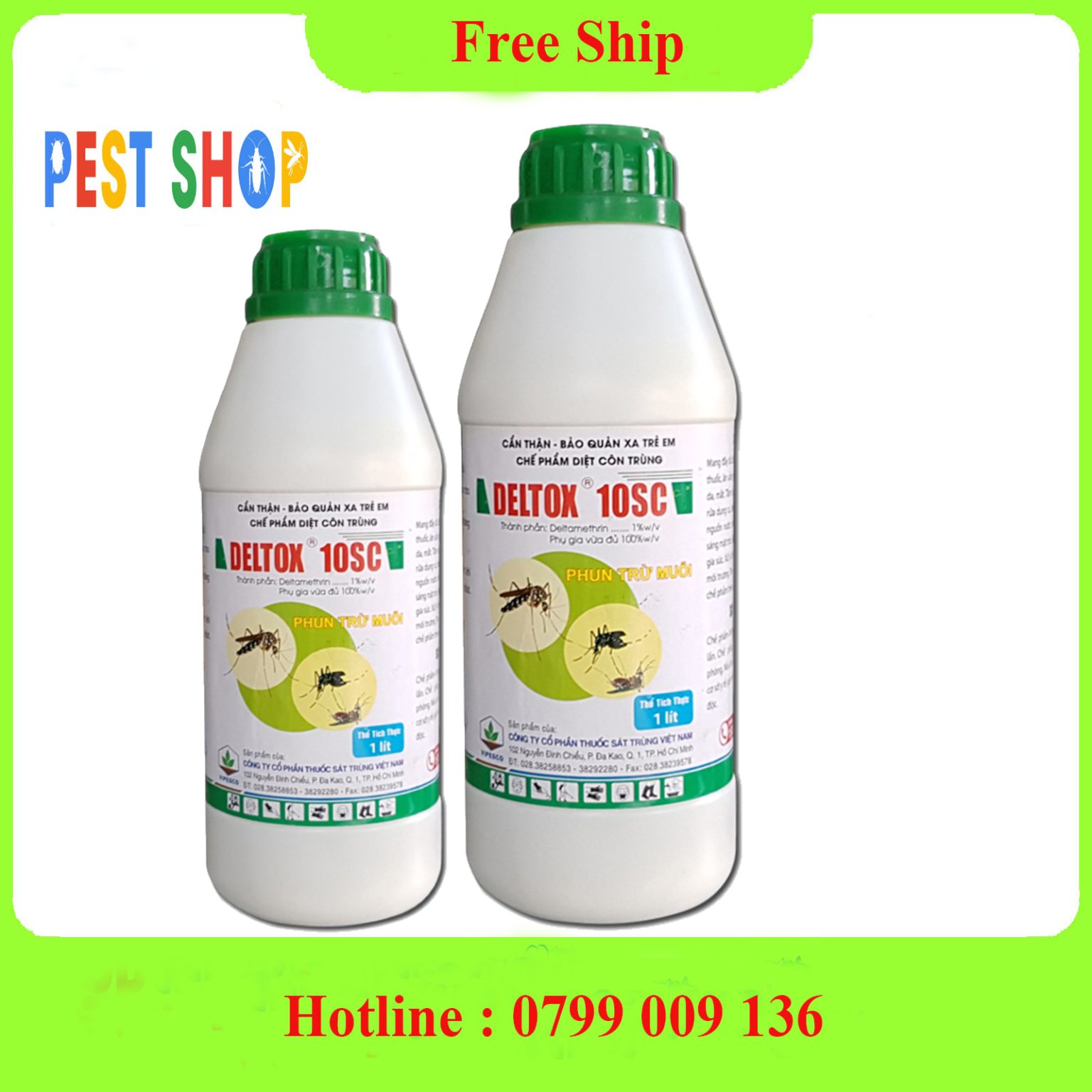 Thuốc diệt côn trùng Deltox 10SC