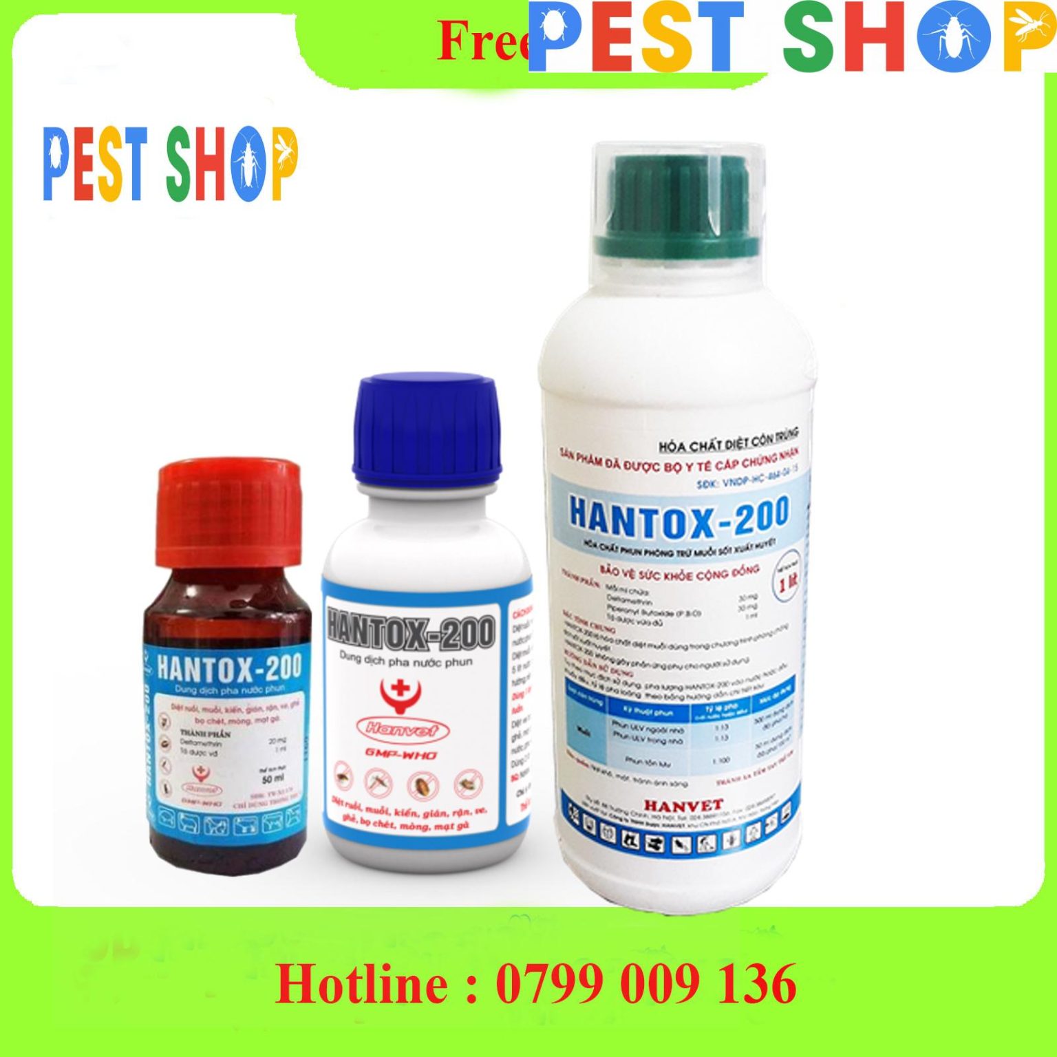 Thuốc diệt côn trùng Hantox 200