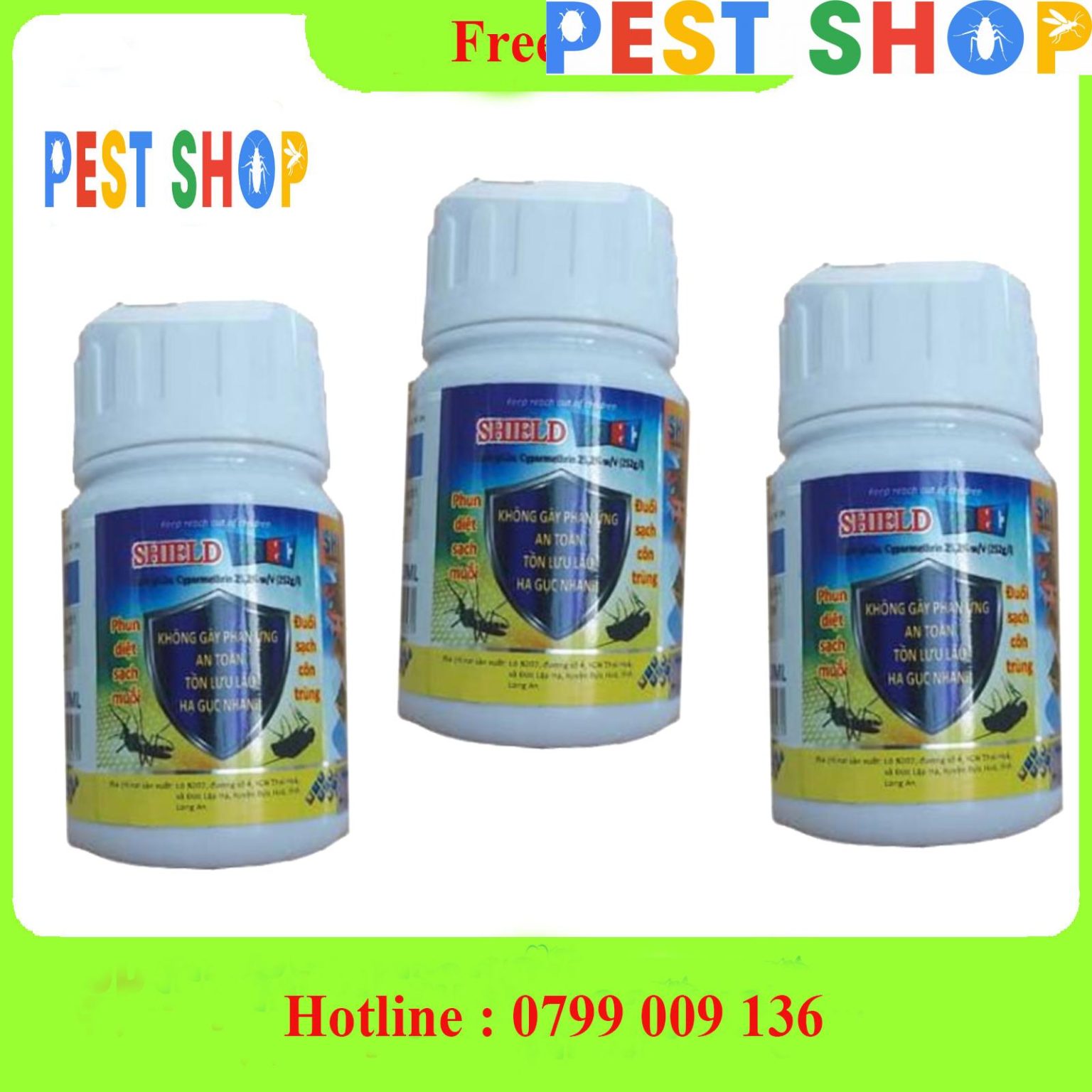 Thuốc diệt CÔN TRÙNG Shield 252EC