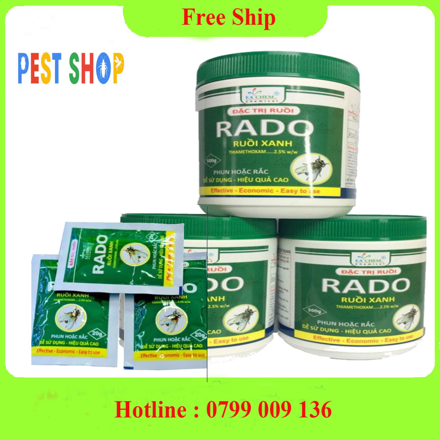Thuốc diệt ruồi RADO