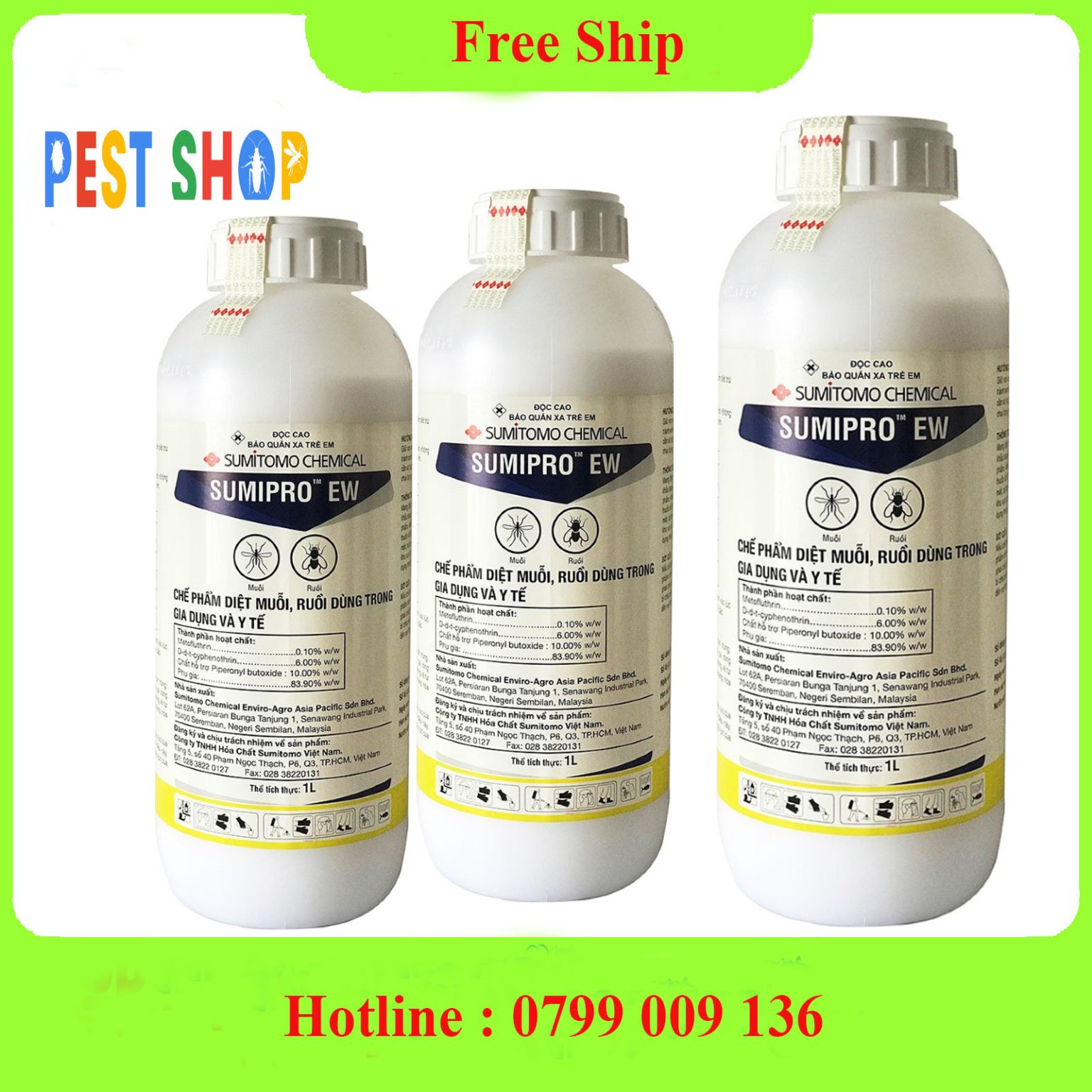 Thuốc diệt côn trùng Sumi Pro EW