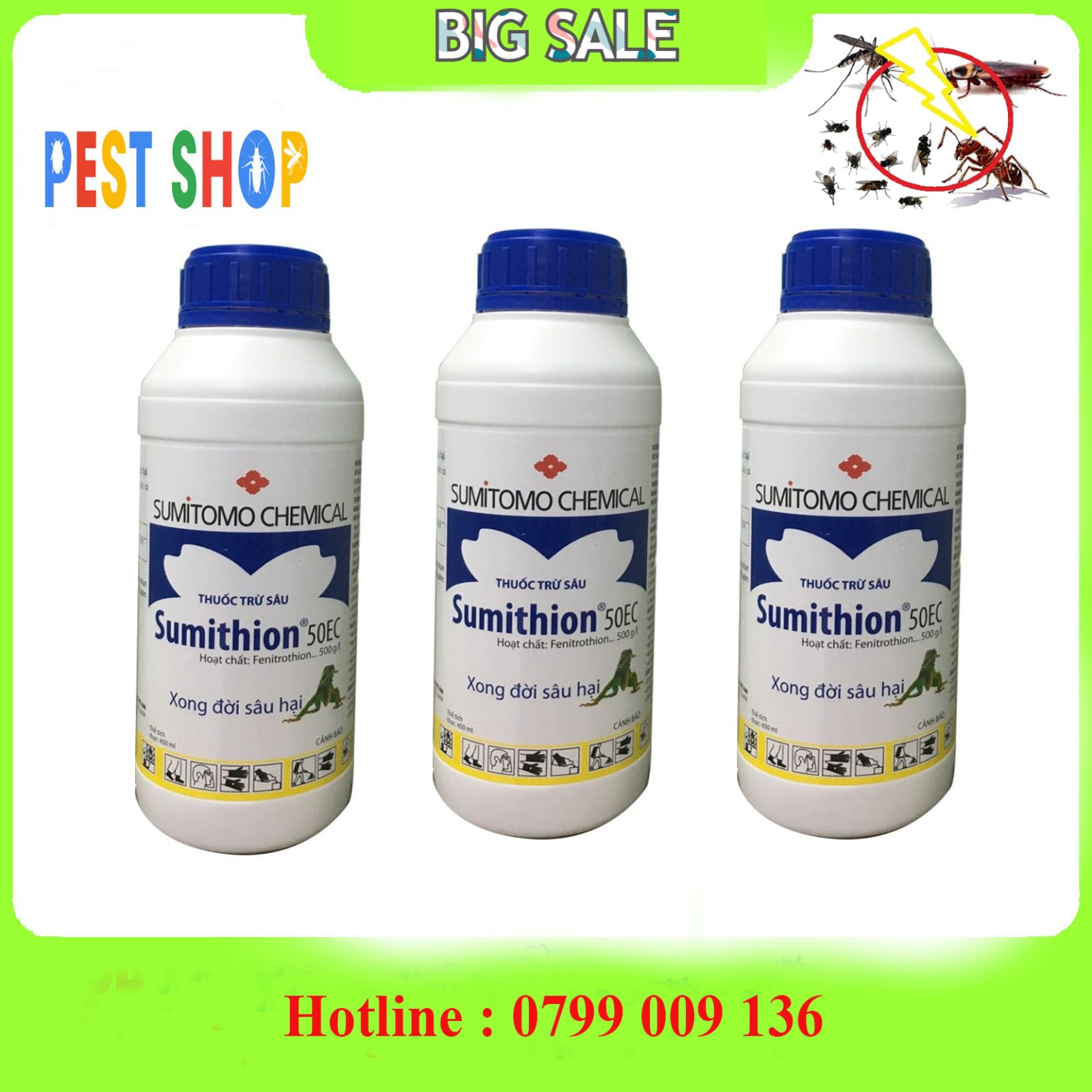 Thuốc diệt côn trùng Sumithion 50ec