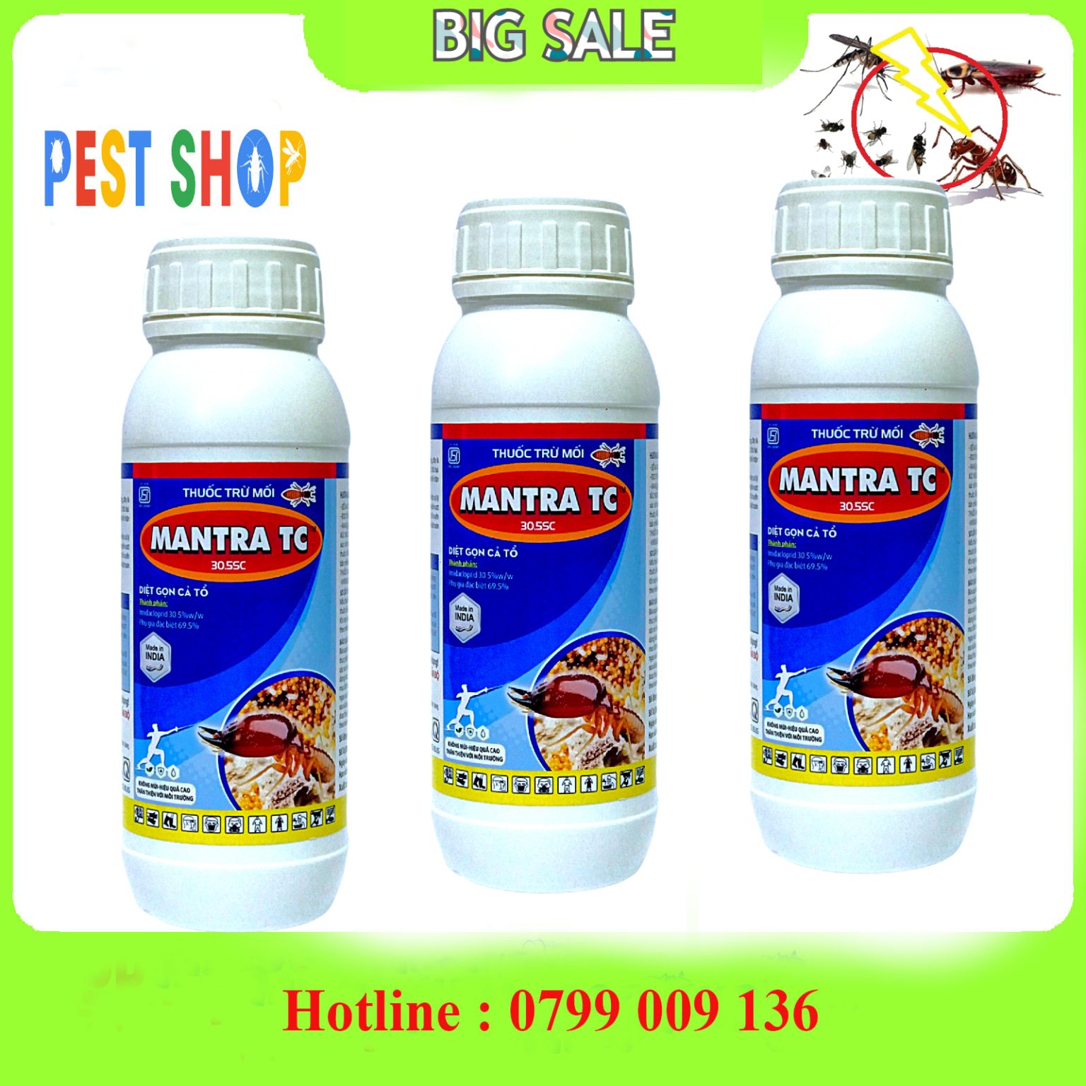 Thuốc diệt mối Mantra TC 30.5SC