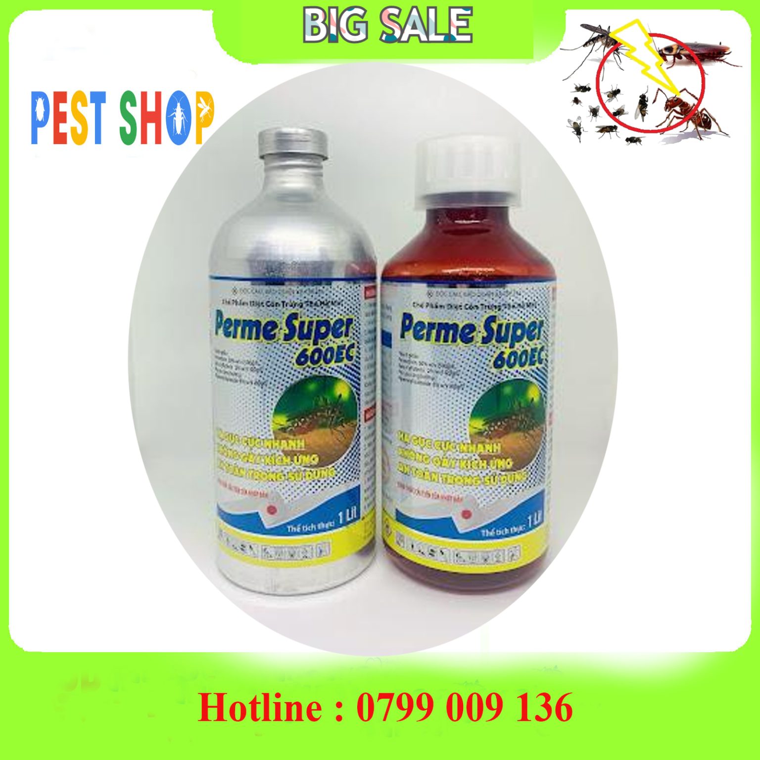 thuốc diệt muỗi PERME SUPER 600EC