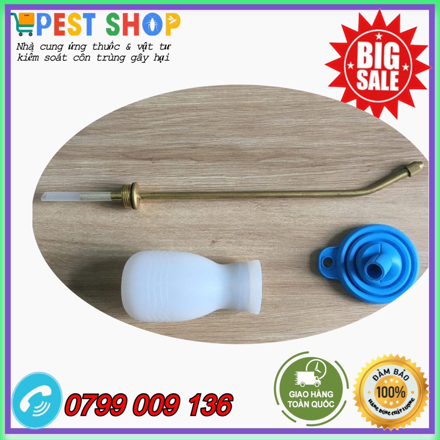 Bình phun thuốc bột mini