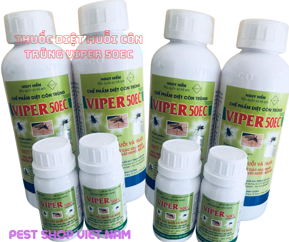 Thuốc diệt muỗi côn trùng Viper 50EC