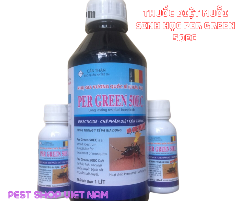 Thuốc diệt muỗi sinh học Per Green 50EC 