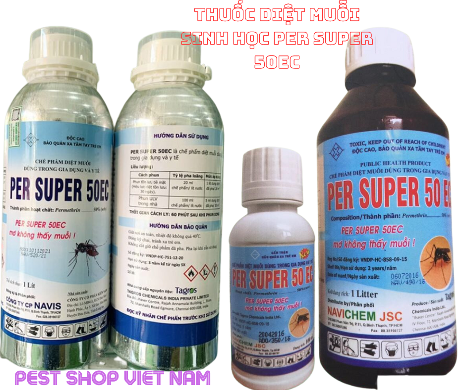 Thuốc diệt muỗi sinh học Per Super 50EC