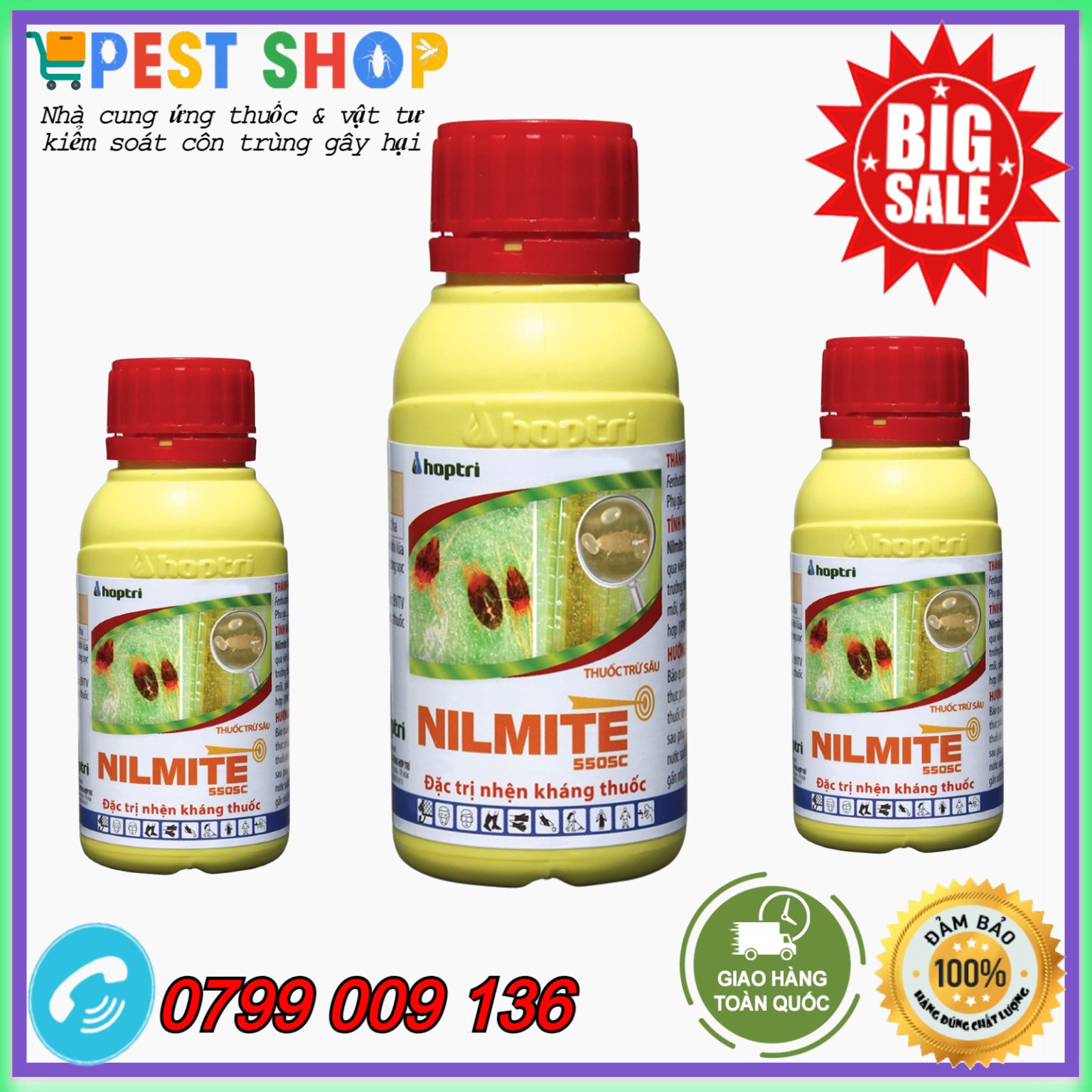 Thuốc diệt nhện Nilmite 550SC