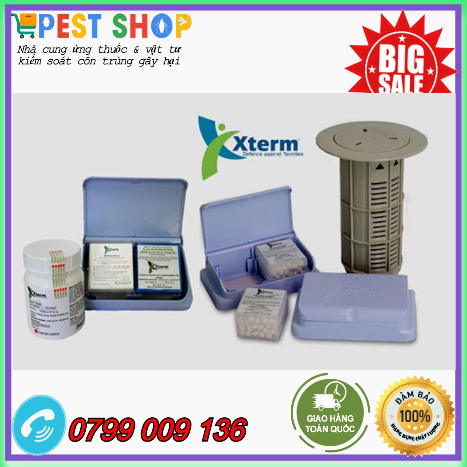 bả diệt mối Xterm