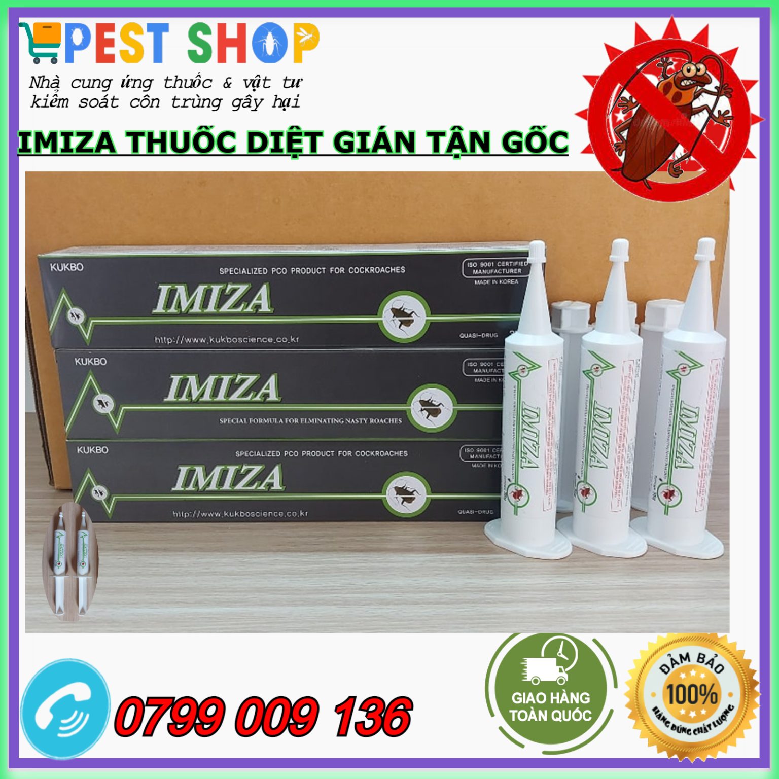 IMIZA THUỐC DIỆT GIÁN TẬN GỐC