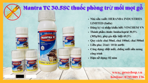 Mantra TC 30.5SC thuốc phòng trừ mối mọt gỗ
