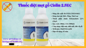 Thuốc diệt mọt gỗ Cislin 2.5EC