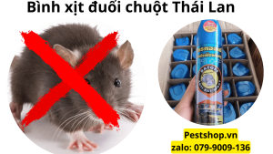Bình xịt đuổi chuột Thái Lan