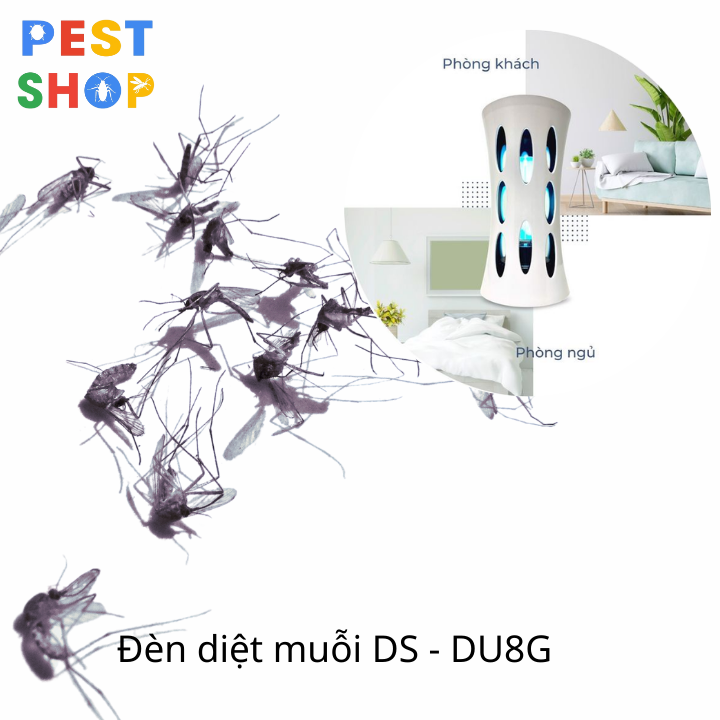 Đèn diệt muỗi DS - DU8G