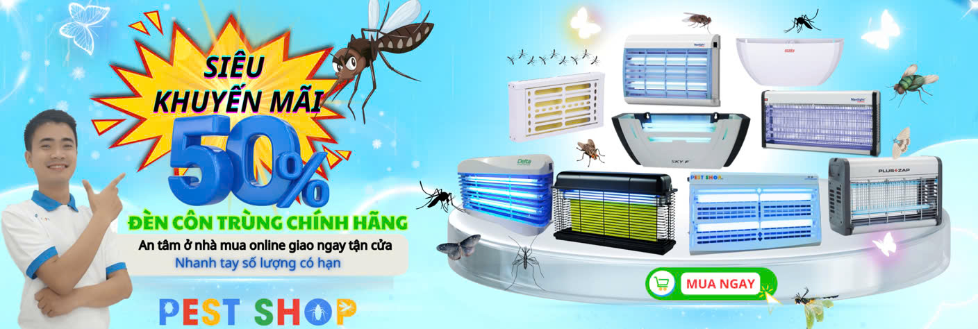 Đèn diệt côn trùng - Đèn bắt muỗi - Phụ Kiện Đèn