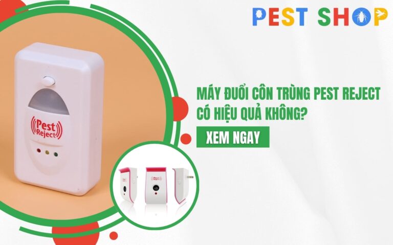 máy đuổi côn trùng pest reject có hiệu quả không