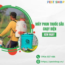 Máy phun thuốc trừ sâu chạy điện