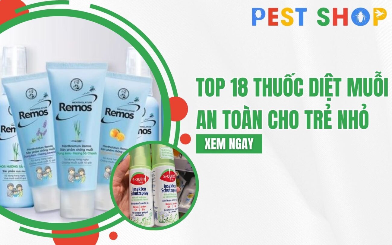 thuốc diệt muỗi an toàn cho trẻ nhỏ