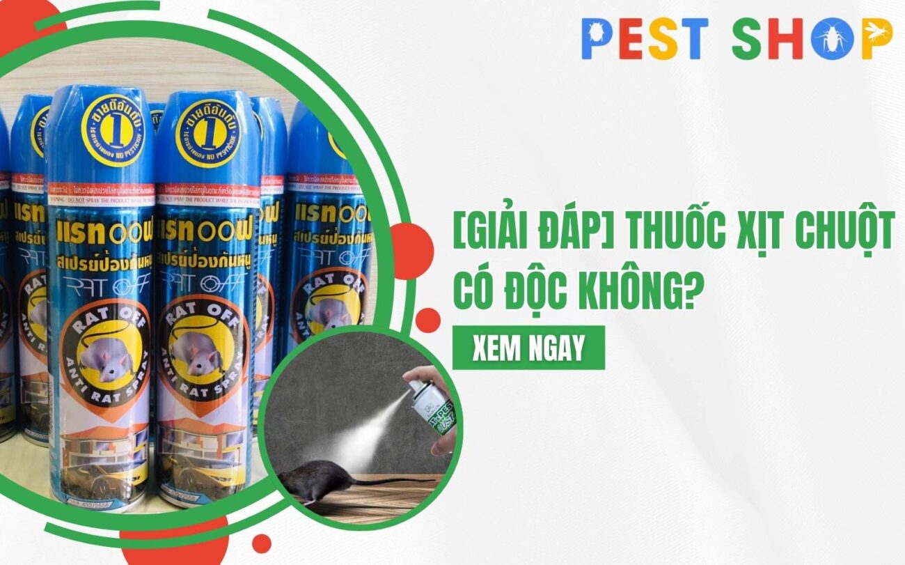 thuốc xịt chuột có độc không